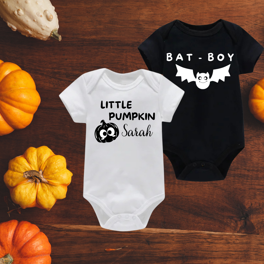 Personalisierbarer Babybody Kurzarm