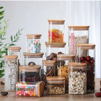 Personalizable storage jars set