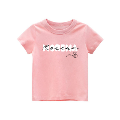 Personalisierbare T-shirts für Babys und Kleinkinder