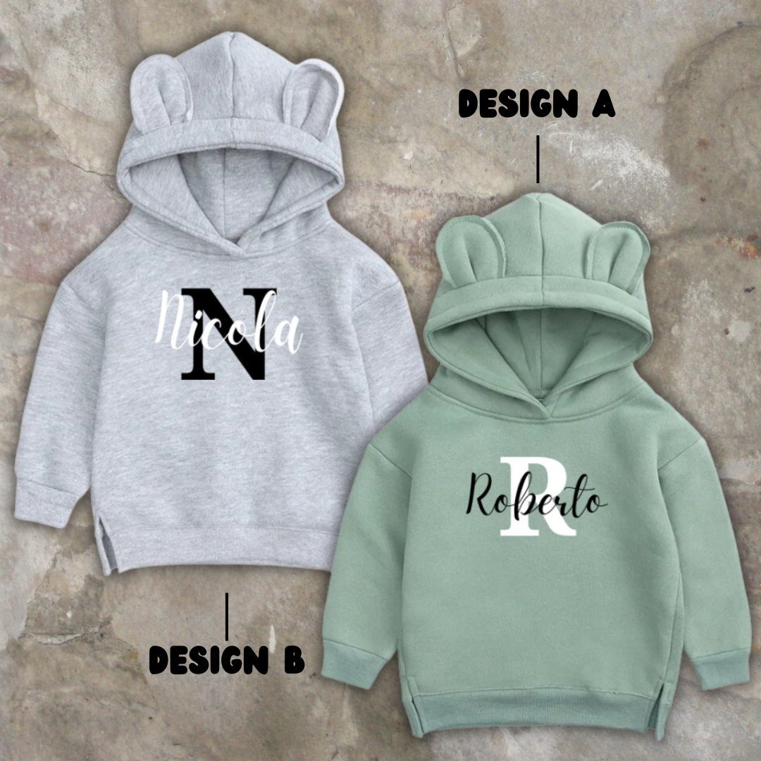 Customizable baby hoodie 