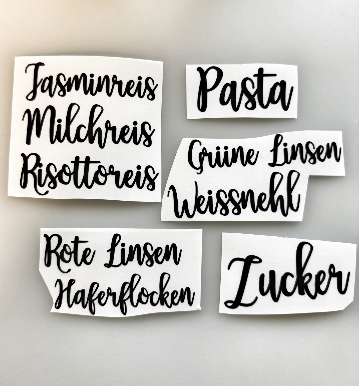 Personalisierbare Labels