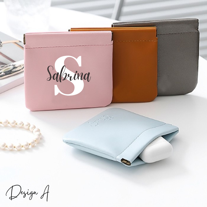 Personalizable mini bag / jewelry and cosmetic bag 