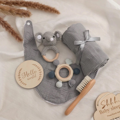 Newborn Geschenkbox Set Elefant